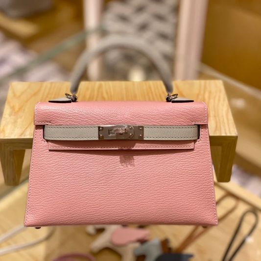 SAKURA PINK & PEARL GREY 19 BAG